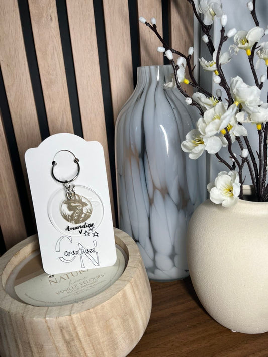 Porte clé plexiglass