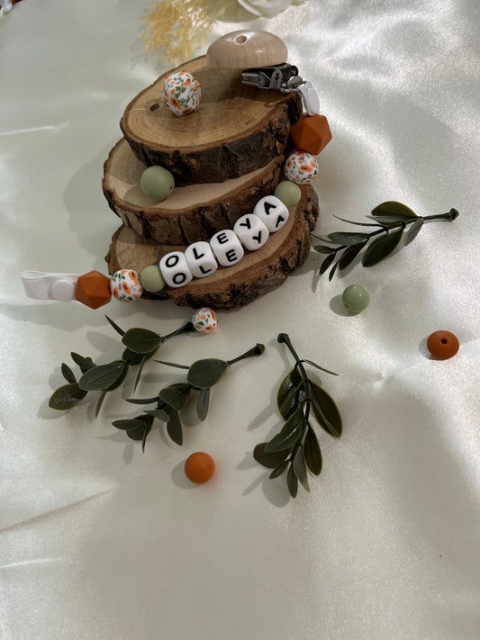 Attache tétine simple